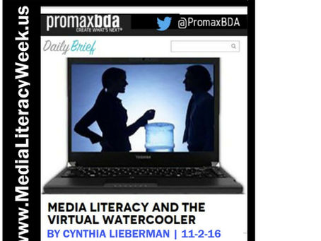 Media Literacy and the Virtual Watercooler